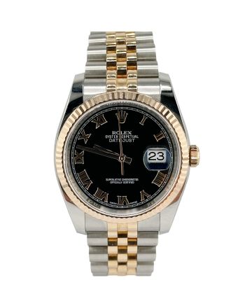 Rolex Datejust 116231 Black Roman